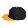 Embroidered Snapback (Black/Yellow)