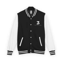 Black & White Letterman Jacket