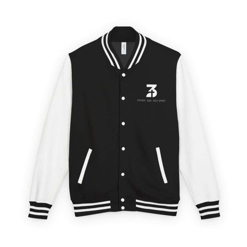 Black & White Letterman Jacket