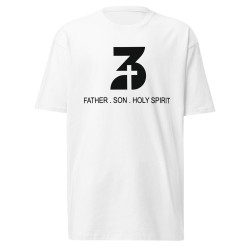 White T-Shirt (Father, Son, Holy Spirit)