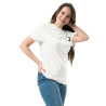 White T-Shirt 3FSHS (Front and Back)