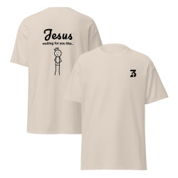 Cream T-Shirt (Jesus waiting for You)